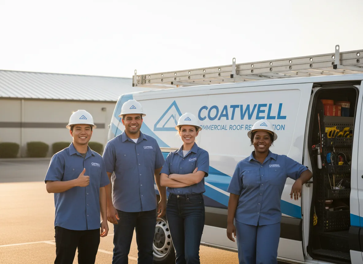 Commercial roof coating company in Lostant, IL